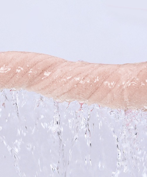 Miniministore（ミニミニストア）の「ヘアドライタオル 超高吸水速乾ヘアタオル（タオル・レディース・ピンク/オフホワイト/グレイッシュベージュ・FREE）」の17枚目の写真