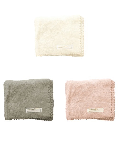 Miniministore（ミニミニストア）の「ヘアドライタオル 超高吸水速乾ヘアタオル（タオル・レディース・ピンク/オフホワイト/グレイッシュベージュ・FREE）」の11枚目の写真