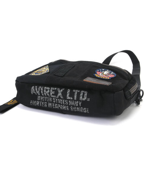 AVIREX(アヴィレックス)の「2WAY SHOULDER BAG 'TOP GUN' / 2ウェイ ショルダーバッグ トップガン(トートバッグ・レディース・ブラック/オリーブ系・F)」の16枚目の写真