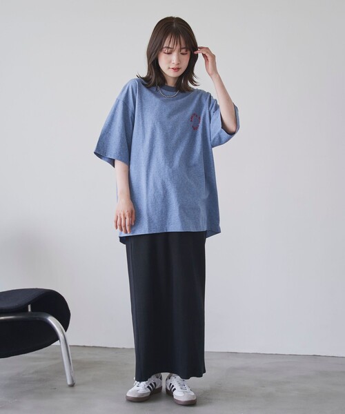 SMITH'S(スミス)の「SMITH’S(スミス)別注NYプリントリンガーTシャツ(Tシャツ/カットソー・メンズ・コバルトブルー/ライトグレー・M/S/XL/L)」の16枚目の写真