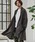 CAMBIOiJrIj́umcg3660-Cotton Rayon Brushed KIMONO Like Gown KEiJ[fBK/{jvb`R[