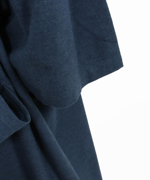 mcg3660-Cotton Rayon Brushed KIMONO Like Gown ガウン