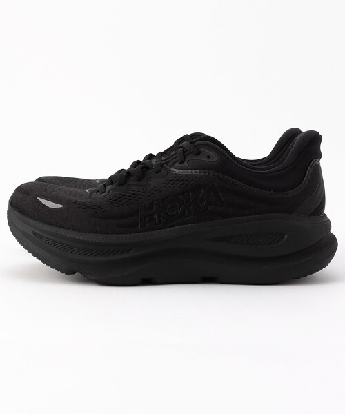 新品 HOKA ONE ONE Bondi 9 ブラック スニーカー HOKA ONE ONE W BONDI 9 1162012-BBLC（スニーカー）｜HOKA