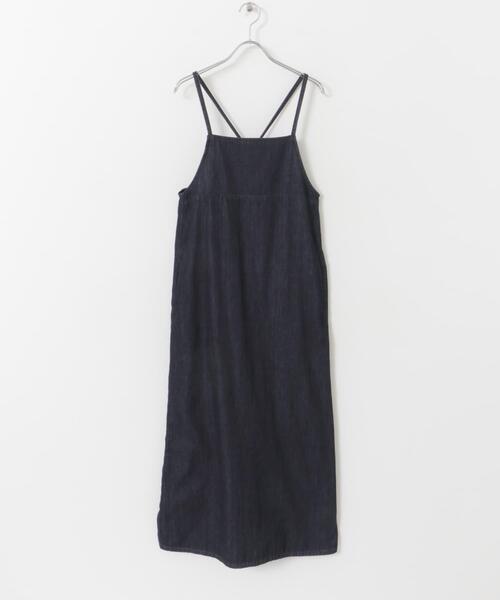 Lee（リー）の「『別注』Lee×DOORS　キャミワンピース（ワンピース・レディース・ライトブルー/ブラウン/ワンウォッシュ・ONE）」の8枚目の写真