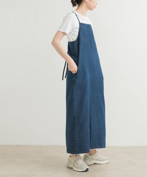 Lee（リー）の「『別注』Lee×DOORS　キャミワンピース（ワンピース・レディース・ライトブルー/ブラウン/ワンウォッシュ・ONE）」の15枚目の写真