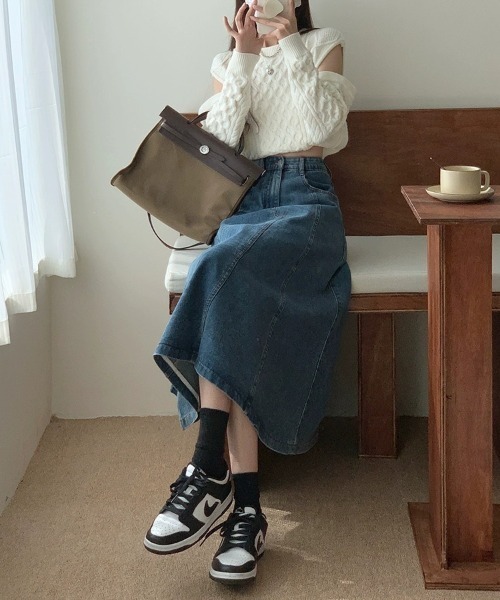 REBALANCE(リバランス)の「Aラインデニムスカート(スカート・レディース・A・MEDIUM/LARGE/X-LARGE)」の15枚目の写真