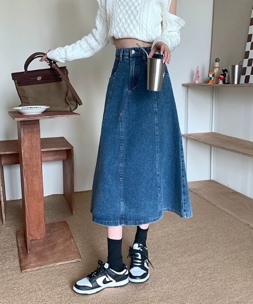 REBALANCE(リバランス)の「Aラインデニムスカート(スカート・レディース・A・MEDIUM/LARGE/X-LARGE)」の17枚目の写真