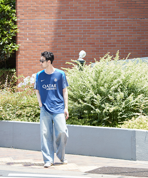 PARIS SAINT-GERMAIN(パリサンジェルマン)の「【NIKE / ナイキ】 PSG M NK DF STRK SS TOP K HJ7758(Tシャツ/カットソー・メンズ・ネイビー・SMALL/MEDIUM/LARGE/X-LARGE/XX-LARGE)」の3枚目の写真