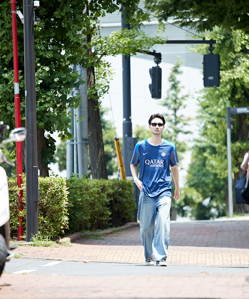 PARIS SAINT-GERMAIN(パリサンジェルマン)の「【NIKE / ナイキ】 PSG M NK DF STRK SS TOP K HJ7758(Tシャツ/カットソー・メンズ・ネイビー・SMALL/MEDIUM/LARGE/X-LARGE/XX-LARGE)」の8枚目の写真