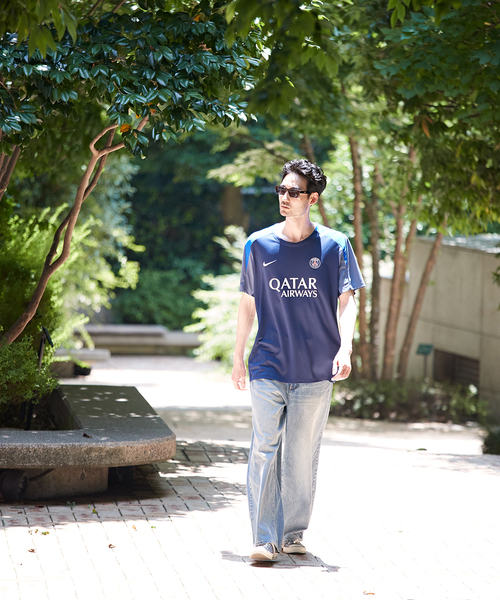 PARIS SAINT-GERMAIN(パリサンジェルマン)の「【NIKE / ナイキ】 PSG M NK DF STRK SS TOP K HJ7758(Tシャツ/カットソー・メンズ・ネイビー・SMALL/MEDIUM/LARGE/X-LARGE/XX-LARGE)」の13枚目の写真