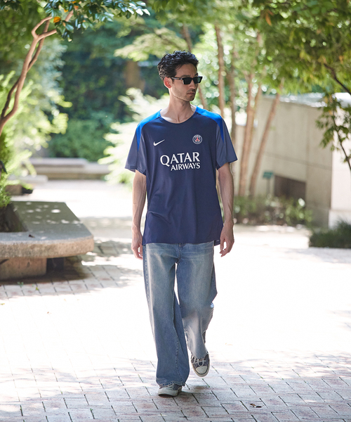 PARIS SAINT-GERMAIN(パリサンジェルマン)の「【NIKE / ナイキ】 PSG M NK DF STRK SS TOP K HJ7758(Tシャツ/カットソー・メンズ・ネイビー・SMALL/MEDIUM/LARGE/X-LARGE/XX-LARGE)」の14枚目の写真