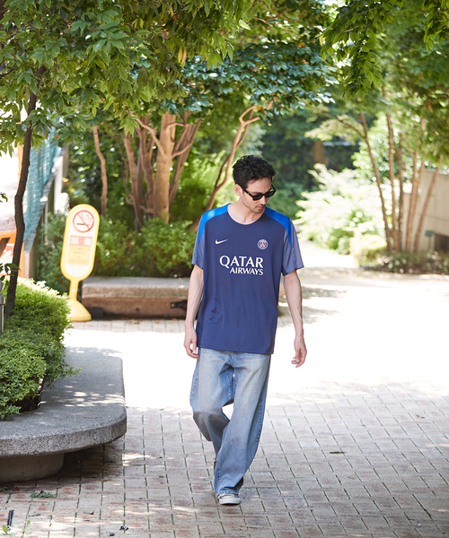 PARIS SAINT-GERMAIN(パリサンジェルマン)の「【NIKE / ナイキ】 PSG M NK DF STRK SS TOP K HJ7758(Tシャツ/カットソー・メンズ・ネイビー・SMALL/MEDIUM/LARGE/X-LARGE/XX-LARGE)」の15枚目の写真