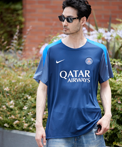 PARIS SAINT-GERMAIN(パリサンジェルマン)の「【NIKE / ナイキ】 PSG M NK DF STRK SS TOP K HJ7758(Tシャツ/カットソー・メンズ・ネイビー・SMALL/MEDIUM/LARGE/X-LARGE/XX-LARGE)」の19枚目の写真