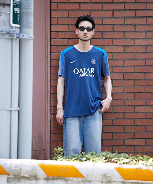 PARIS SAINT-GERMAIN(パリサンジェルマン)の「【NIKE / ナイキ】 PSG M NK DF STRK SS TOP K HJ7758(Tシャツ/カットソー・メンズ・ネイビー・SMALL/MEDIUM/LARGE/X-LARGE/XX-LARGE)」の21枚目の写真