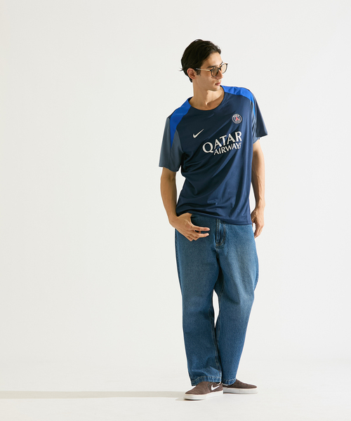 パリ・サンジェルマン PSG NIKE トレーニングシャツ ネイビー M サッカー,サッカーウェア・フットサルウェア,レプリカウェア