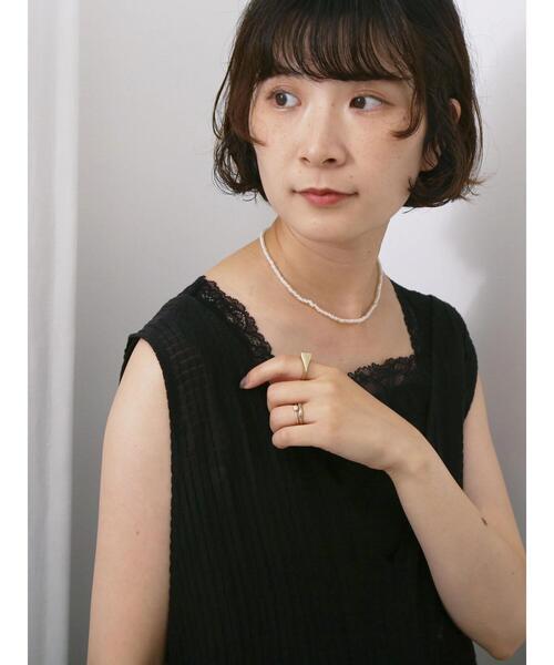 Samansa Mos2 blue(サマンサモスモスブルー)の「◎前後2wayサイドスリットワンピース(ワンピース・レディース・キナリ/ブラック/グレー・F)」の19枚目の写真