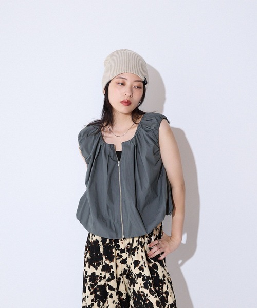 ブラウス シャツ 2WAYギャザーバルーンNS/577306 レディース 2WAYギャザーバルーンNS/577306（シャツ/ブラウス）｜JEANASIS