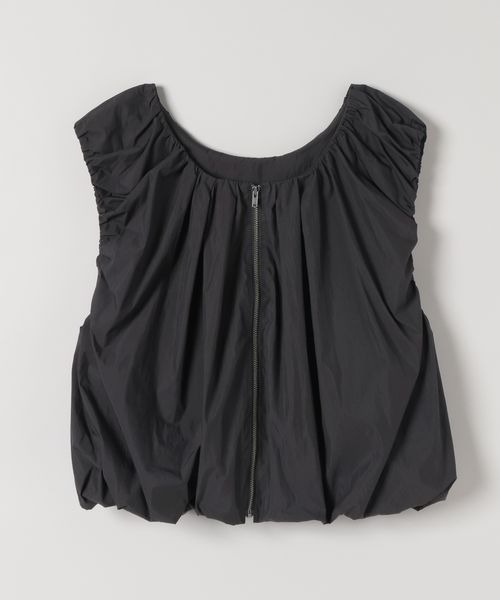 JEANASIS(ジーナシス)の「2WAYギャザーバルーンNS/577306(シャツ/ブラウス・レディース・ブラック/ホワイト/グレー・FREE)」の5枚目の写真