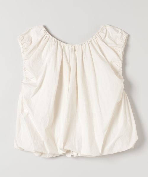 JEANASIS(ジーナシス)の「2WAYギャザーバルーンNS/577306(シャツ/ブラウス・レディース・ブラック/ホワイト/グレー・FREE)」の12枚目の写真