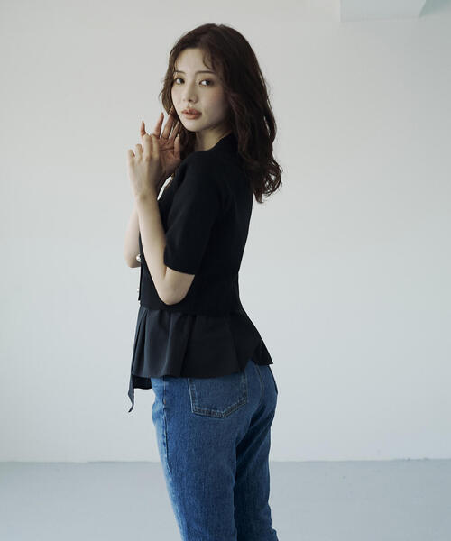 セール】レイヤード風ニットセットアップ / 1215240806（ワンピース