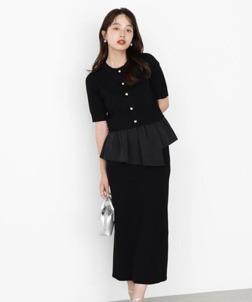 CPG♥ニットセットアップ セール】レイヤード風ニットセットアップ / 1215240806（ワンピース