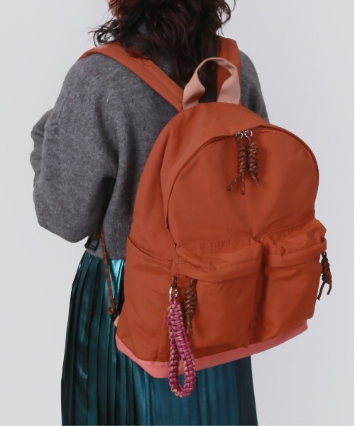 CONTROL FREAK / CTFK（コントロールフリーク）の「CONTROL FREAK(コントロールフリーク)ナイロンコードリュック（バックパック/リュック・レディース・レオパード/ブラック/ブラウン・FREE）」の16枚目の写真