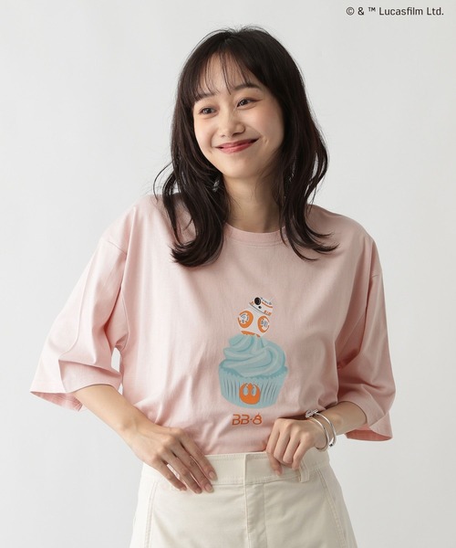 FOUND GOOD（ファウンドグッド）の「スターウォーズTシャツ/5S（Tシャツ/カットソー・レディース・ホワイト系5/ブラック/ピンク系2/グレー系5・L/M）」の4枚目の写真