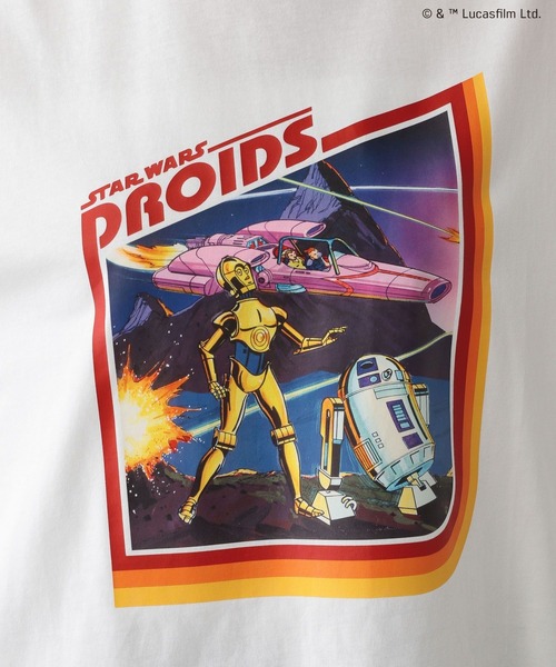 FOUND GOOD（ファウンドグッド）の「スターウォーズTシャツ/5S（Tシャツ/カットソー・レディース・ホワイト系5/ブラック/ピンク系2/グレー系5・L/M）」の12枚目の写真