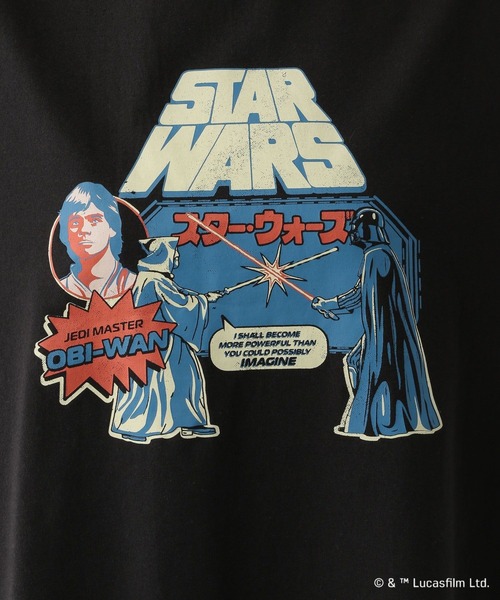 FOUND GOOD（ファウンドグッド）の「スターウォーズTシャツ/5S（Tシャツ/カットソー・レディース・ホワイト系5/ブラック/ピンク系2/グレー系5・L/M）」の11枚目の写真