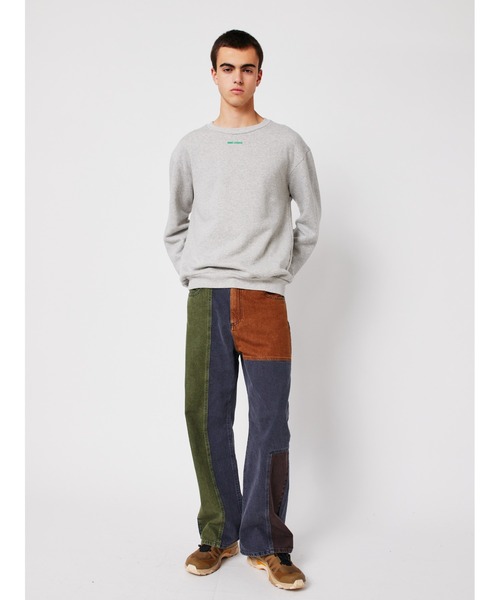 BOBO CHOSES(ボボショーズ)の「Color block denim pants(デニムパンツ・レディース・マルチ・L/M/S/XL/XS)」の12枚目の写真