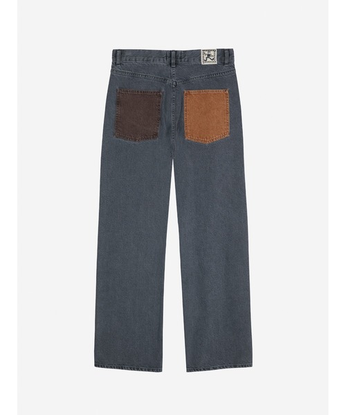 BOBO CHOSES(ボボショーズ)の「Color block denim pants(デニムパンツ・レディース・マルチ・L/M/S/XL/XS)」の3枚目の写真