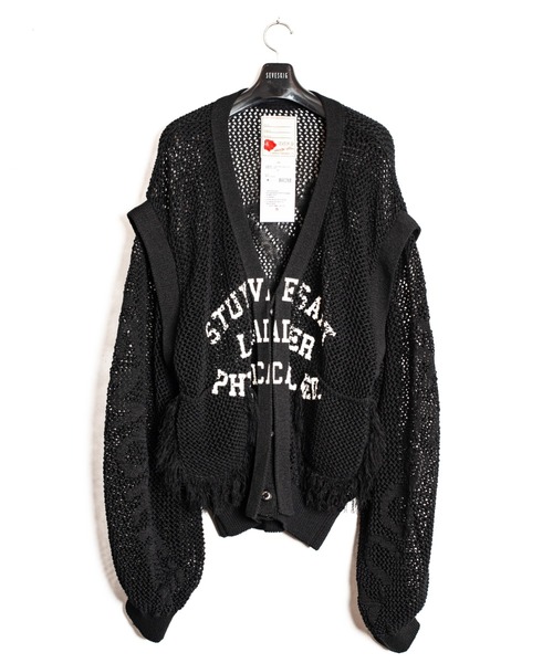 SEVESKIG（セヴシグ）の「SEVESKIG/セヴシグ/LEOPARD MOHAIR CARDIGAN