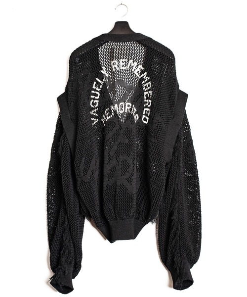 SEVESKIG（セヴシグ）の「SEVESKIG/セブシグ/CARDIGAN＿KN-SV-NRS-1001（カーディガン/ボレロ・メンズ・ブラック/レッド・SMALL/MEDIUM/LARGE/X-LARGE）」の3枚目の写真