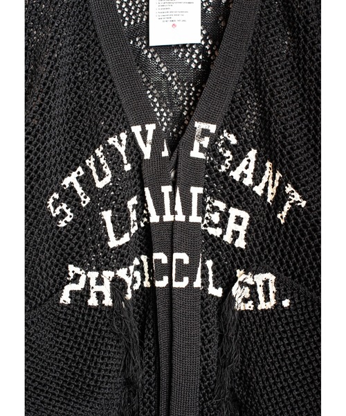 SEVESKIG（セヴシグ）の「SEVESKIG/セブシグ/CARDIGAN＿KN-SV-NRS-1001（カーディガン/ボレロ・メンズ・ブラック/レッド・SMALL/MEDIUM/LARGE/X-LARGE）」の4枚目の写真