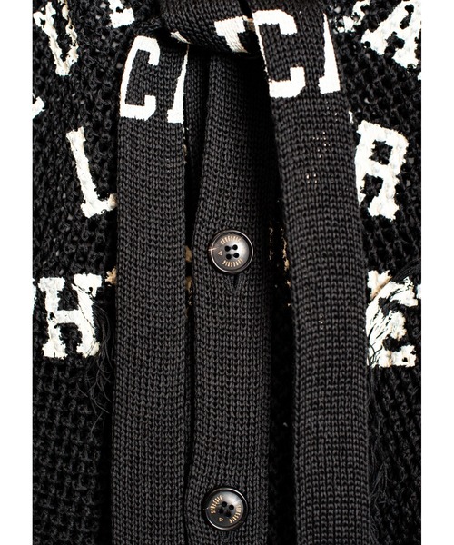 SEVESKIG（セヴシグ）の「SEVESKIG/セブシグ/CARDIGAN＿KN-SV-NRS-1001（カーディガン/ボレロ・メンズ・ブラック/レッド・SMALL/MEDIUM/LARGE/X-LARGE）」の5枚目の写真