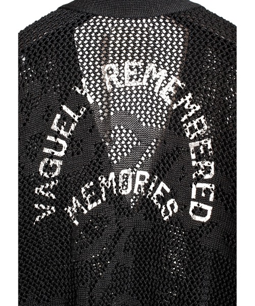 SEVESKIG（セヴシグ）の「SEVESKIG/セブシグ/CARDIGAN＿KN-SV-NRS-1001（カーディガン/ボレロ・メンズ・ブラック/レッド・SMALL/MEDIUM/LARGE/X-LARGE）」の7枚目の写真