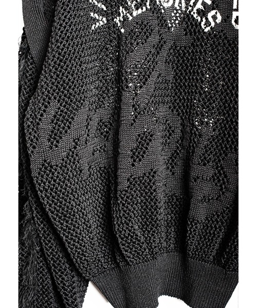 SEVESKIG（セヴシグ）の「SEVESKIG/セブシグ/CARDIGAN＿KN-SV-NRS-1001（カーディガン/ボレロ・メンズ・ブラック/レッド・SMALL/MEDIUM/LARGE/X-LARGE）」の8枚目の写真