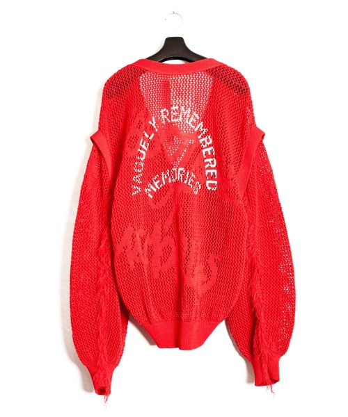 SEVESKIG（セヴシグ）の「SEVESKIG/セブシグ/CARDIGAN＿KN-SV-NRS-1001（カーディガン/ボレロ・メンズ・ブラック/レッド・SMALL/MEDIUM/LARGE/X-LARGE）」の9枚目の写真