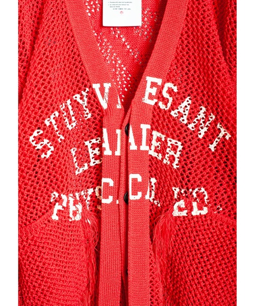 SEVESKIG（セヴシグ）の「SEVESKIG/セブシグ/CARDIGAN＿KN-SV-NRS-1001（カーディガン/ボレロ・メンズ・ブラック/レッド・SMALL/MEDIUM/LARGE/X-LARGE）」の14枚目の写真