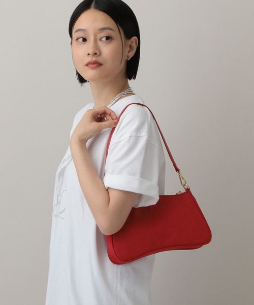 A part by（アパートバイ）の「ナイロン2WAYバッグ（ショルダーバッグ・レディース・レッド/キャメル/ブラック・FREE）」の14枚目の写真