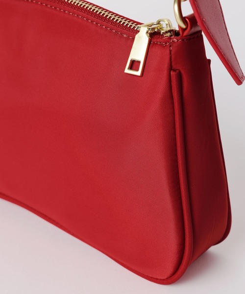 A part by（アパートバイ）の「ナイロン2WAYバッグ（ショルダーバッグ・レディース・レッド/キャメル/ブラック・FREE）」の16枚目の写真