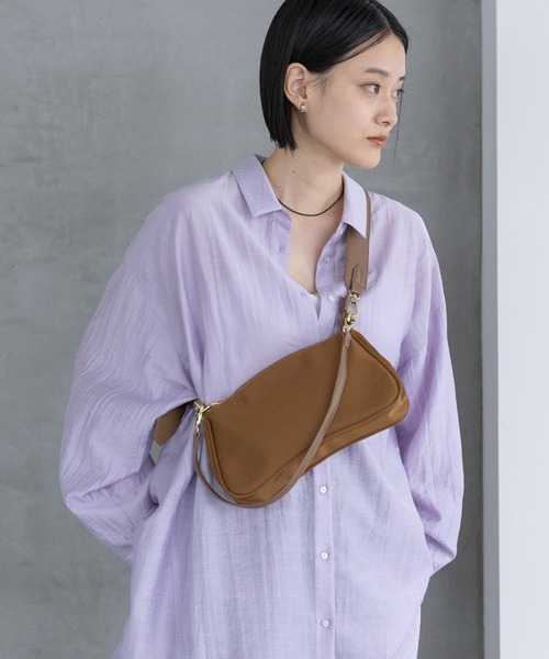 A part by（アパートバイ）の「ナイロン2WAYバッグ（ショルダーバッグ・レディース・レッド/キャメル/ブラック・FREE）」の18枚目の写真