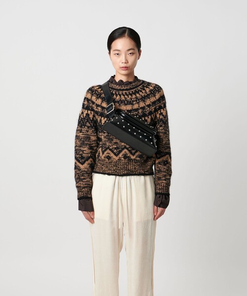 OSOI＞FOLDER BROT STUD バッグ（ショルダーバッグ）｜OSOI（オソイ