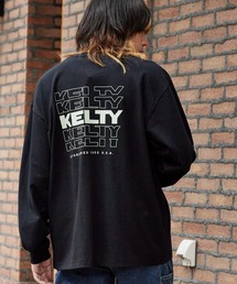 KELTY（ケルティ）の「KELTY/ケルティ バックタイポロゴ L/S Tシャツ ロンT（Tシャツ/カットソー・メンズ）」