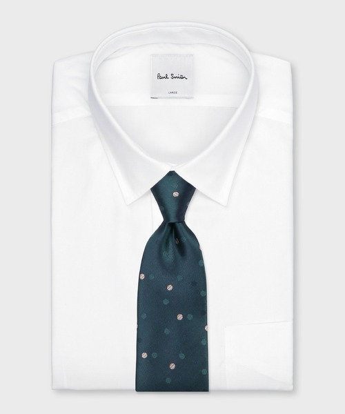 Paul Smith（ポールスミス）の「“Signature Spot” タイ【250038 552MJ】（ネクタイ・メンズ・ブルー/ネイビー/レッド/ダークグリーン・FREE）」の6枚目の写真