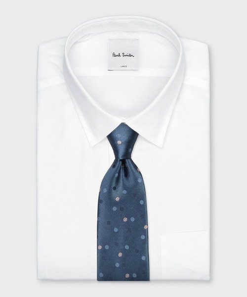 Paul Smith（ポールスミス）の「“Signature Spot” タイ【250038 552MJ】（ネクタイ・メンズ・ブルー/ネイビー/レッド/ダークグリーン・FREE）」の10枚目の写真