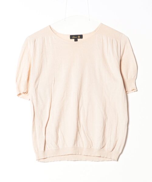 【新品未着用】ドゥロワー　半袖ニット セール/ブランド古着】半袖ニット（ニット/セーター）｜Drawer