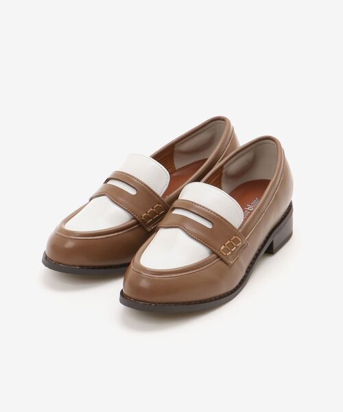 le.coeur blanc(ルクールブラン)の「《WEB限定アイテム》クッションソールコインローファー(ローファー・レディース・キャメル/ブラウン系その他3/ブラック・36/37/38/39)」の21枚目の写真