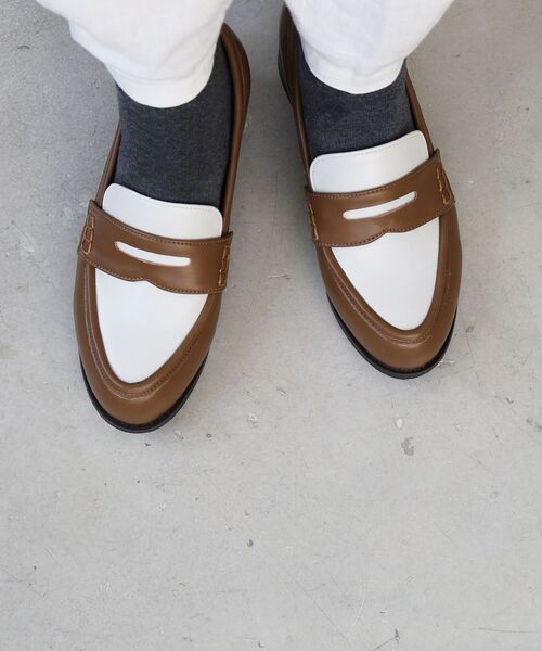 le.coeur blanc(ルクールブラン)の「《WEB限定アイテム》クッションソールコインローファー(ローファー・レディース・キャメル/ブラウン系その他3/ブラック・36/37/38/39)」の17枚目の写真