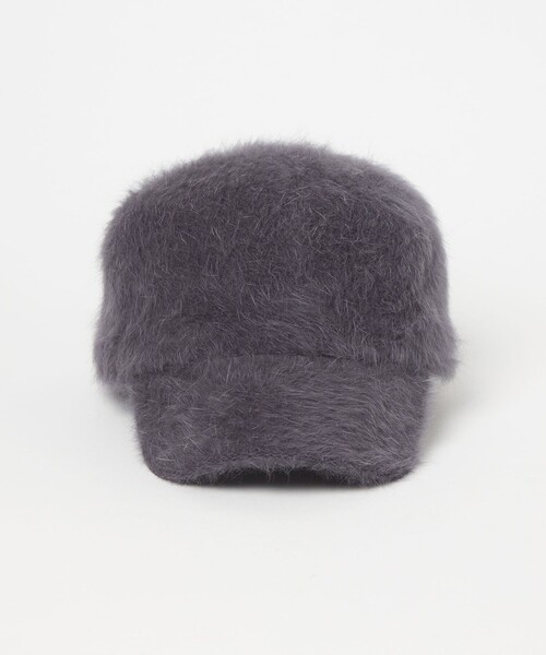 green label relaxing（グリーンレーベルリラクシング）の「ヘアリー キャップ / 帽子（キャップ・レディース・ブラック/ダークグレー/ベージュ・FREE）」の11枚目の写真